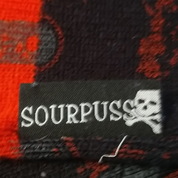 Vintage Sourpuss Knives Scarf - Picture 3 of 4